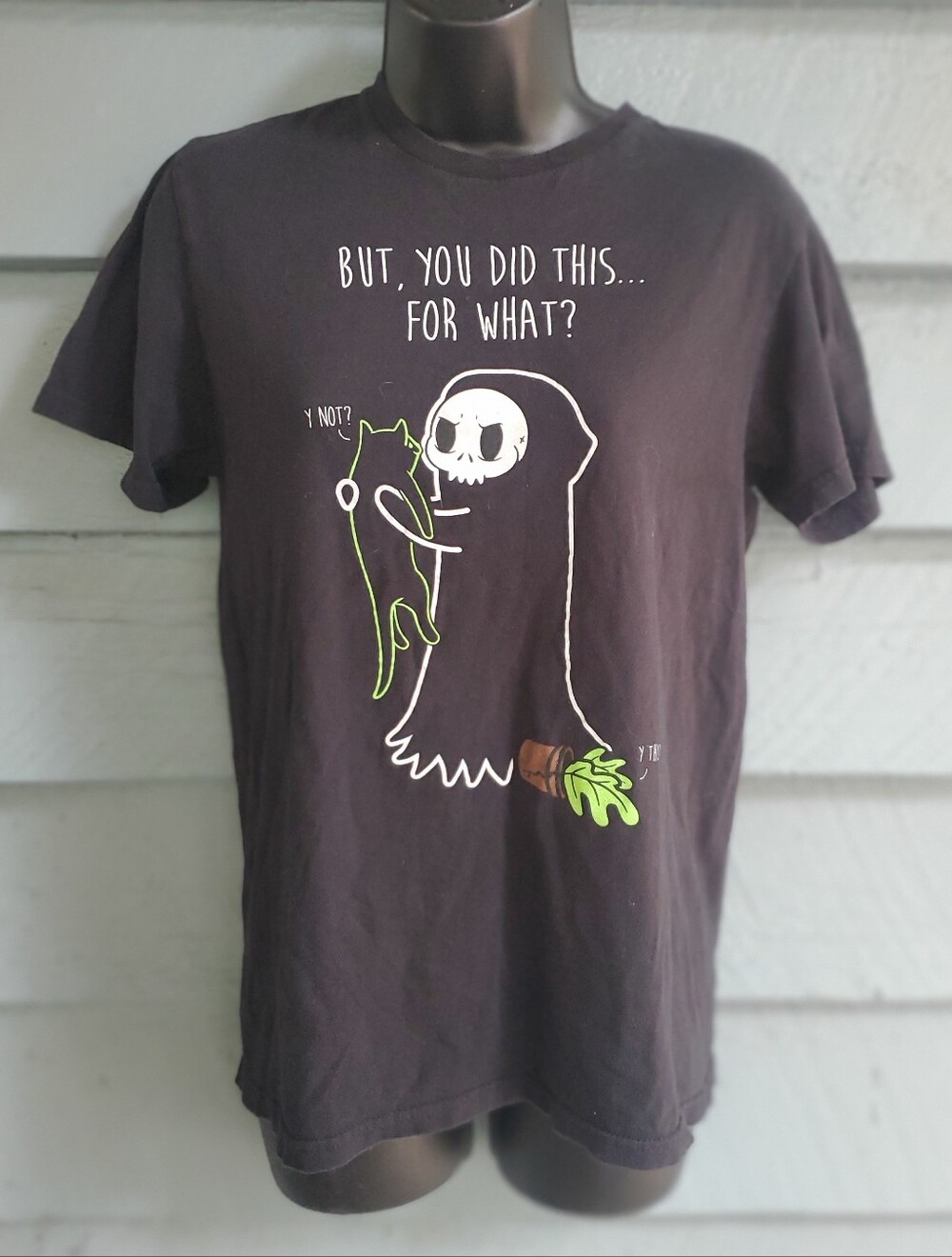 Reaper and Cat Tee